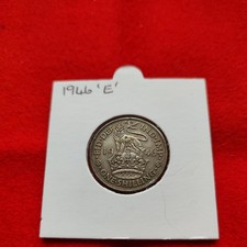 1946 King George VI English Shilling Coin In EF Condition