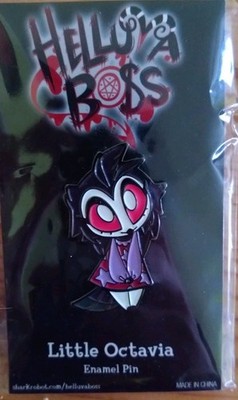 Helluva Boss Little Octavia Enamel Pin - Vivziepop Hazbin Hotel