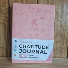 Clever Fox Gratitude Journal Pro Happiness, Positivity & Affirmation New Undated