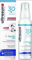 UltraSun Transparent Sun Protection | Sports Spray SPF30 | 150ml