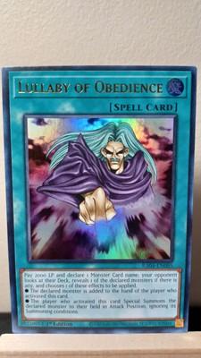 Lullaby of Obedience 1st Edition [NM] - Yu-Gi-Oh! RA04 [Ultra Rare]