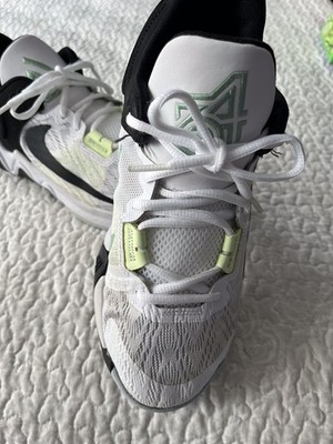 Nike Giannis Immortality 2 GS 6Y White Black Barely Volt Youth Basketball Shoes