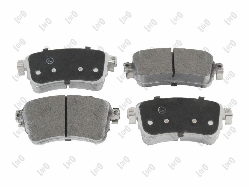 ABAKUS Disc Brake Pad Set 231-02-175 for Citroën Opel, Reinforced