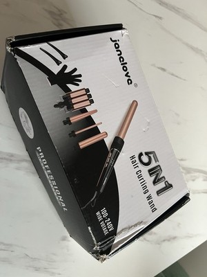 Lockenstab Set 5in1   Professionell   Wie neu