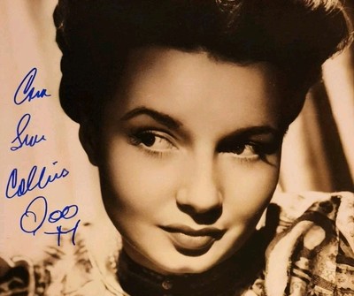 Golden Age Hollywood Child Star Cora Sue Collins Signed 8x10 Photo Greta Garbo