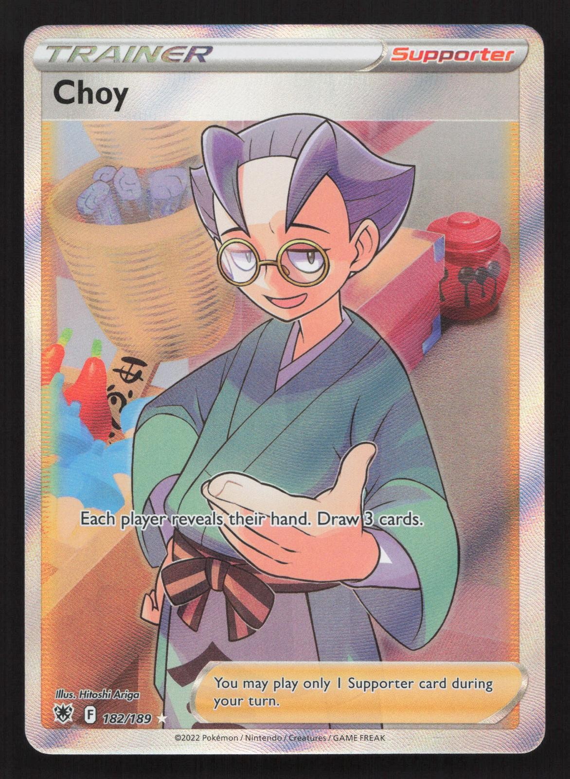 Choy 182/189 Astral Radiance Pokemon Holo NM