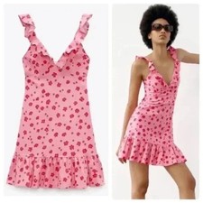 ZARA FLORAL DRESS SIZE XS