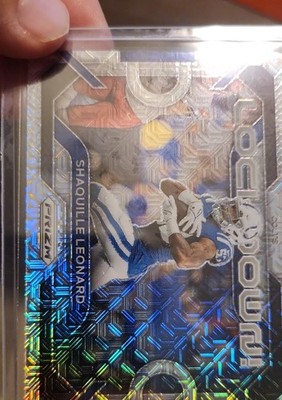 2023 Panini Prizm - Lockdown Shaquille Leonard #LD-11 Mojo Prizm /25