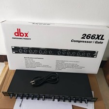 DBX 266xs Dual Channel Compressor Gate Dynamics Processor w/ Side Chain Insert