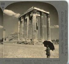 GREECE, Temple of Jupiter or Zeus, Athens--Keystone Rare 1200 Set #690