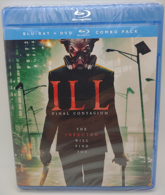 ILL: Final Contagium (Blu-ray + DVD, 2020) NEW, sealed, ships next business day!