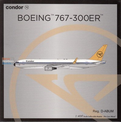 NGM17008 1:400 NG Model Condor B767-300ER Reg #D-ABUM Retro Colors