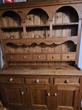 WELSH DRESSER  Very Beautiful Lots Of Storage And Display Antique Pine