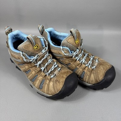 KEEN Voyageur Women s Hiking Shoes - Brindle/Alaskan Blue - Size 9 - Quick Ship