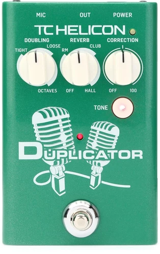TC-Helicon Duplicator Vocal Effects Stompbox (3-pack) Bundle