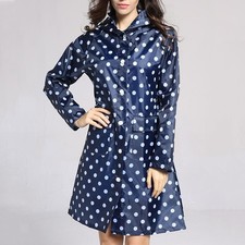 Manteau Imperméable Léger à Capuche Pour Femme, Veste Longue