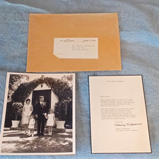 Jacqueline Kennedy 1960s Signed Envelope w/ P...