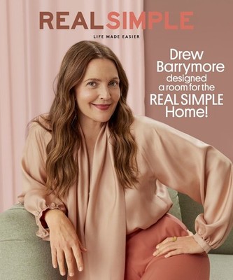 REAL SIMPLE-OCTOBER 2025-DREW BARRYMORE-NEW-NO LABEL-FAST SHIPPING