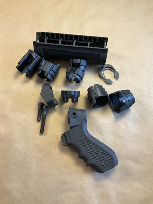 Mossberg 500 12 Gauge Grip & Forend Synthetic Black
