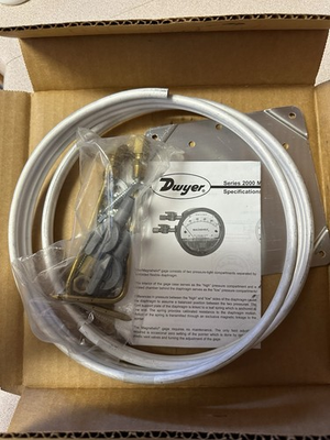 #ad Dwyer A 605 Magnehelic Pressure Gauge Air FIlter Accessory Package $50.00