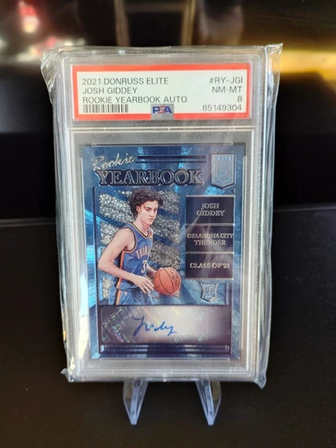 2021-22 Donruss Elite - Rookie Yearbook Autographs Josh Giddey #RY-JGI (AU, RC)
