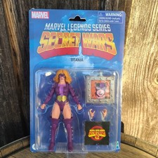 Hasbro Marvel Legends Secret Wars Titania w Hands Shield Card