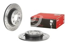 Kit coppia dischi freno Brembo Prime Posteriore Grande Punto Abarth 155/180 cv