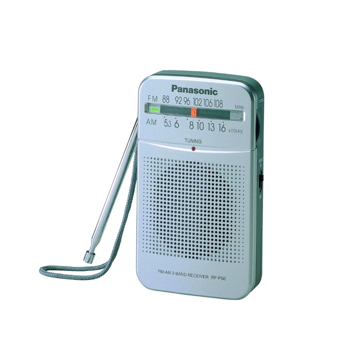 Panasonic Pocket Portable AM/FM Radios with Headphone Jack for