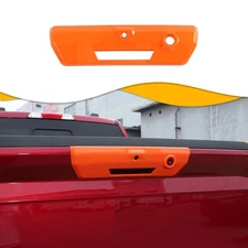 For 2021+ Ford F150 Orange Rear Tailgate Door Handle Cover Trim Frame Decoration