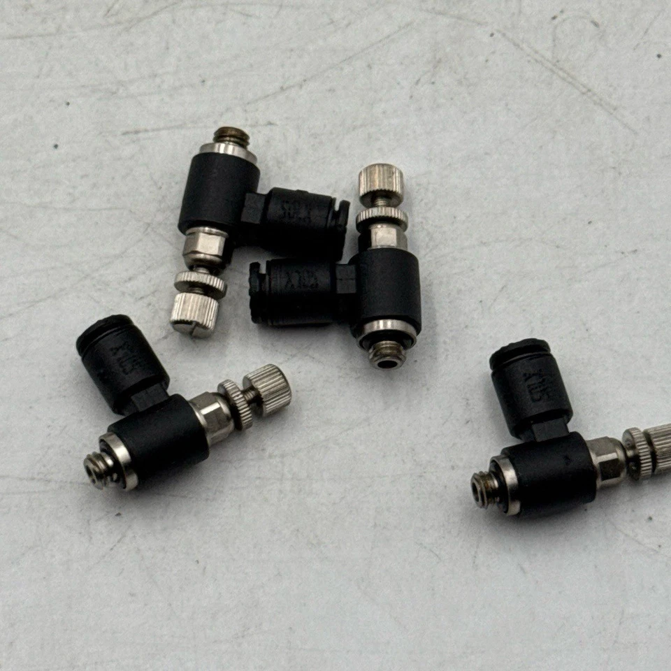 Parker Legris Pneumatic Flow Control Regulators Part # 7669 04 19 (4PK) - Image 4 of 4