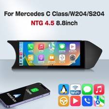 8.8'' Wireless Apple CarPlay Multimedia Radio BT Mercedes Benz C Klass W204 4.5 8.8'' Wireless Apple CarPlay Multimedia Radio BT Mercedes Benz C Klass W204 4.5