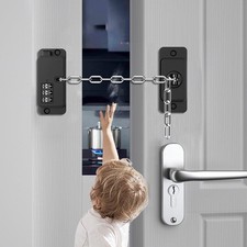 Child Proof Door Lock 2 Pack , Door Locks for Kids safety  Window Locks, fo...