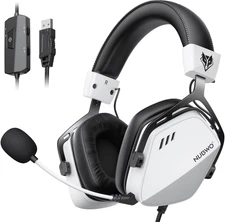 NUBWO HG03 USB-A Gaming Headset with 7.1 Surround and FPS Sound, Wired Headphone