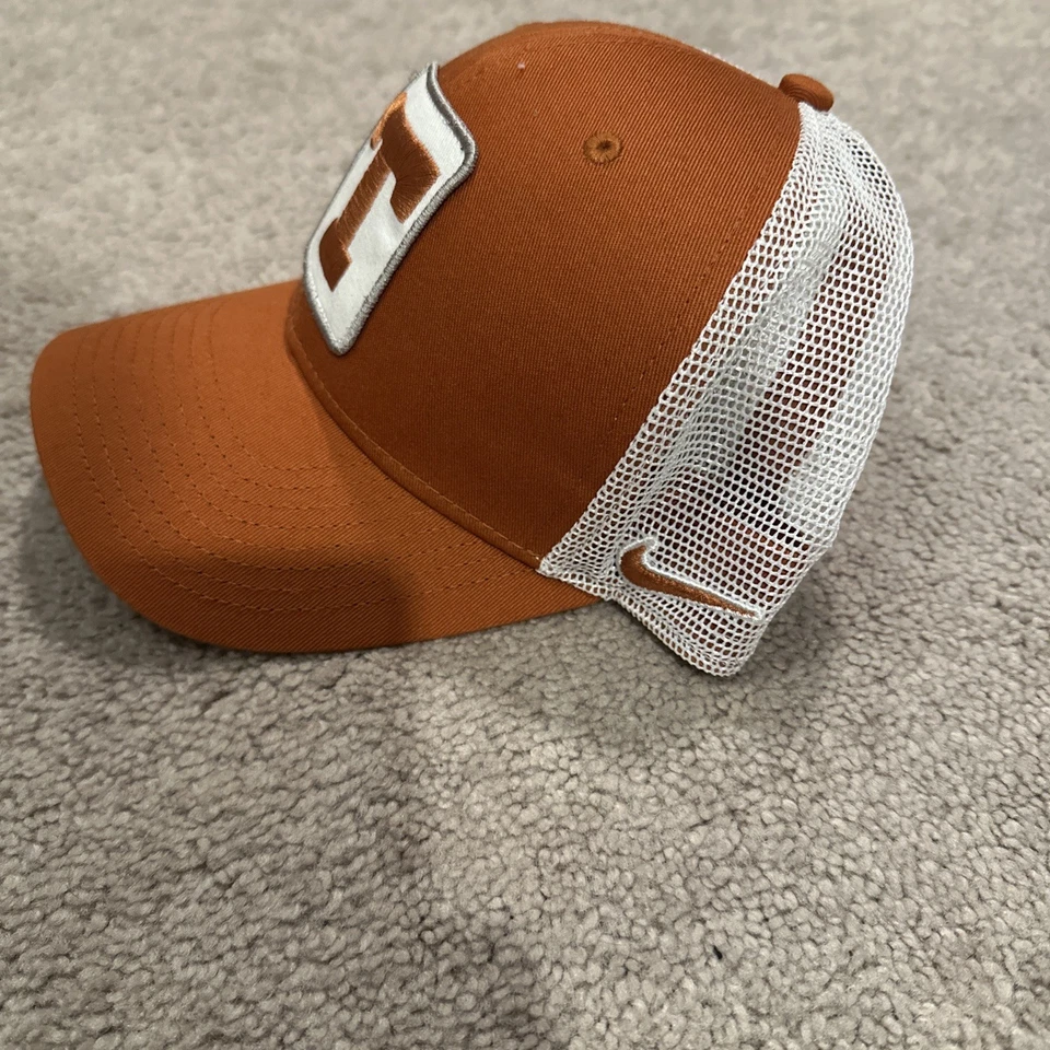 Gorra de béisbol Nike University of Texas Longhorns color equipo Dri Fit talla única sombrero Foto 2 de 4