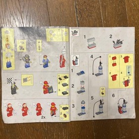 LEGO 8672 Racers Ferrari F1 Finish Line 2006