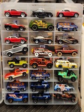 Hot Wheels Matchbox Case 52 Jeep Dodge Ram Trucks Wrangler 1500 Cherokee Hot Wheels Matchbox Case 52 Jeep Dodge Ram Trucks Wrangler 1500 Cherokee