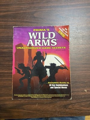 Wild Arms Unauthorized Game Secrets Strategy Player Guide Prima PS1 PlayStation