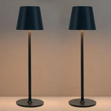2 Pack Cordless Table Lamps, Rechargeable Portable 5000Mah Battery Operated Lamp