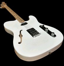 Electric Tenor Semi-Hollow Guitar-New 4 String Tele Style Electric Guitar