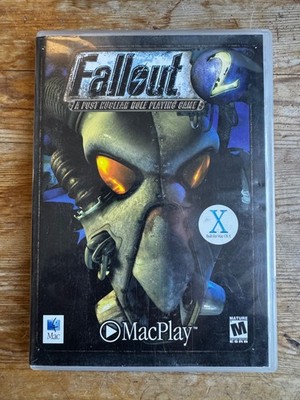 1997: ( Fallout 2 ) A Post Nuclear RPG - MacPlay Mac OS X PC-ROM  RARE 