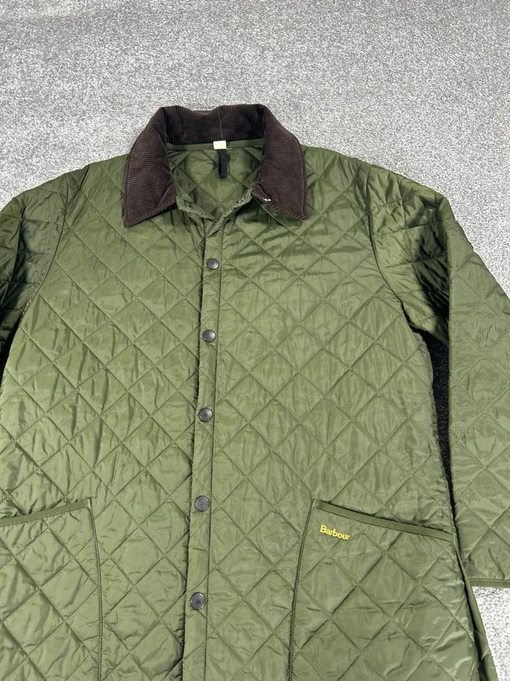 Chaqueta acolchada Barbour Liddesdale para hombre XL verde Foto 2 de 4