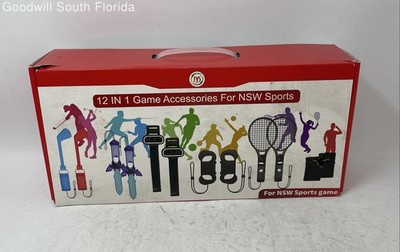JYS 12-In-1 Game Accessories Bundle Designed For Nintendo Switch Sports Game