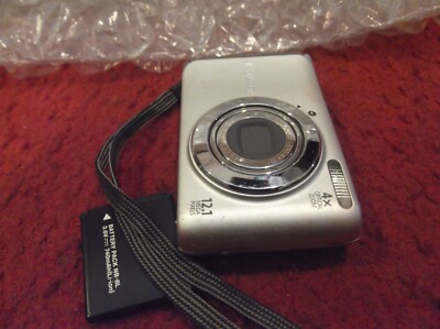 Canon PowerShot A3100 IS 12.1MP 4x Digital Camera - Silver | eBay