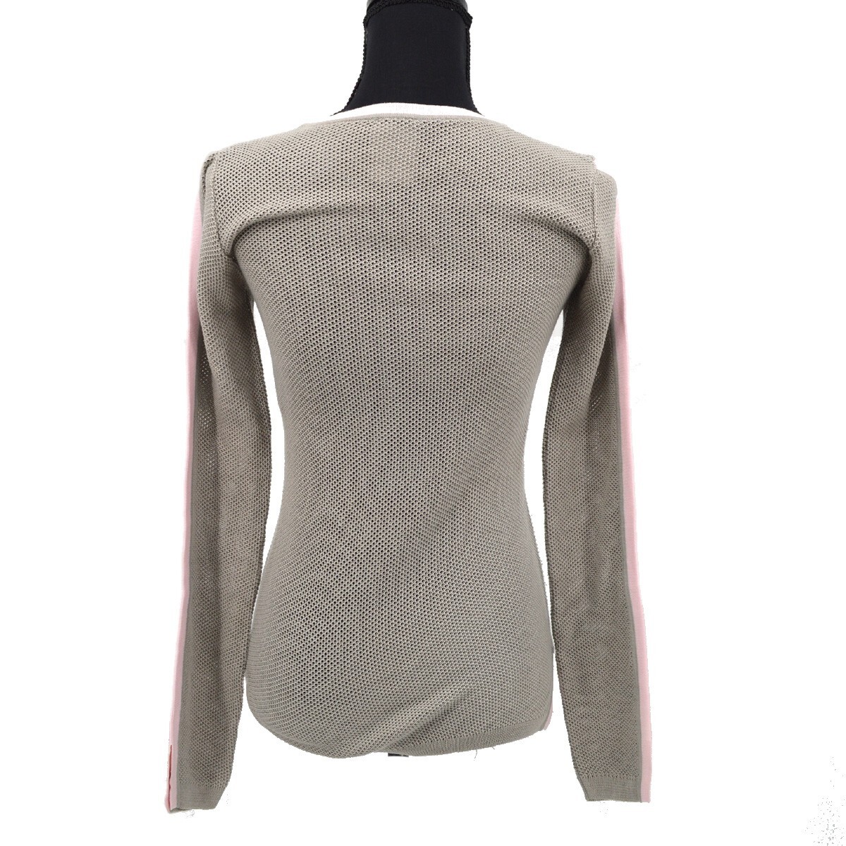 Chanel 03P #34 Sport Line Long Sleeve Top Gray 77665 | eBay