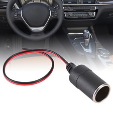 12-24v Power Plug Car Cigarette Female Socket Connector Lighter Dc Adapter Cable