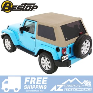 Bestop Trektop Nx Plus Soft Top 07 18 Jeep Wrangler Jk 2 Door