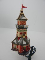 Dept 56 North Pole Series Santa's Lookout Tower Lit Ornament 98773 Dept 56 North Pole Series Santa's Lookout Tower Lit Ornament 98773