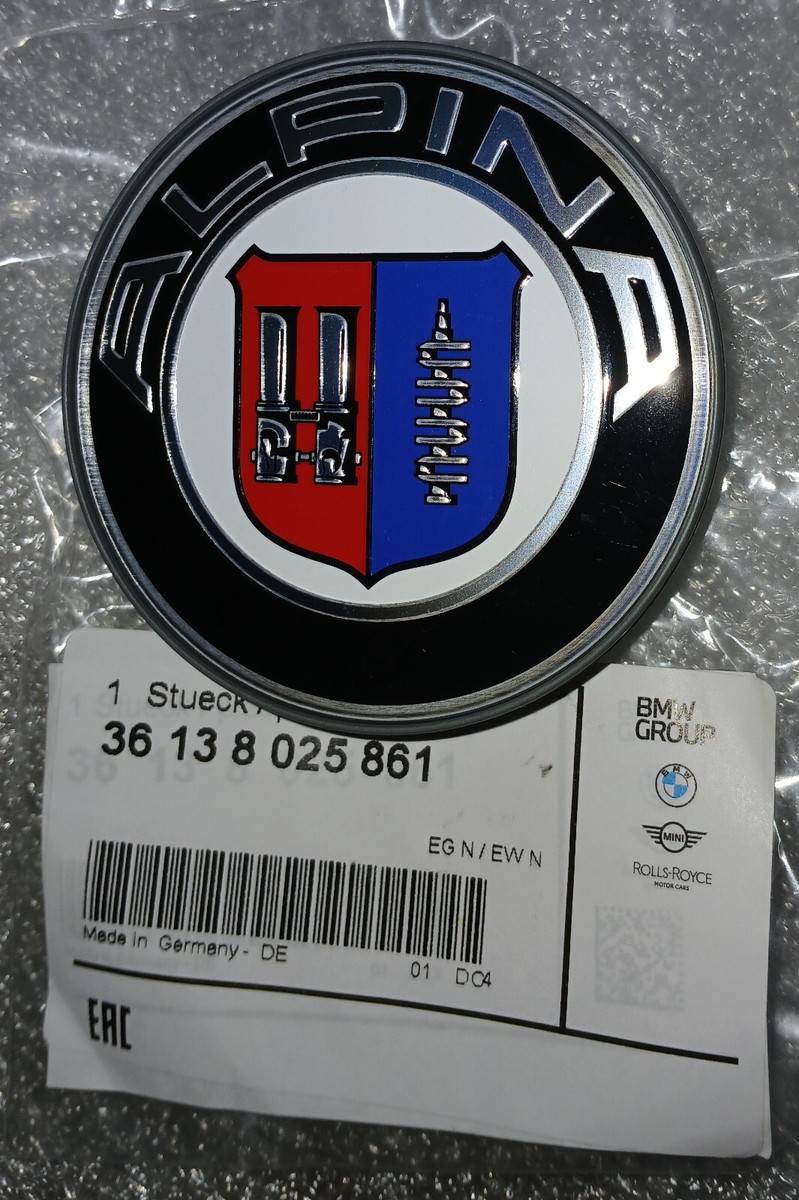 Alpina OEM Standard E & F Generation Wheel Center Cap 63mm Dynamic