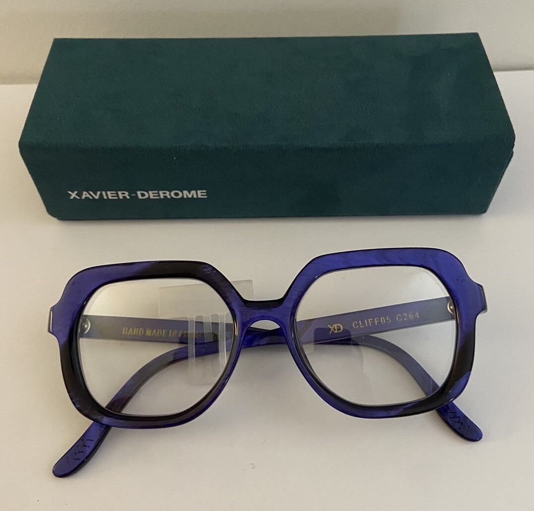 Monture de vue femme Xavier Derome lunettes de créateur français neuves