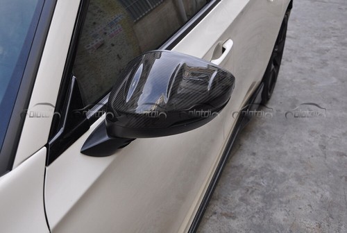 Cubiertas de espejo retrovisor de carbono forjado en seco para Honda Civic Type-R FL5 11a pasta - Imagen 7 de 12